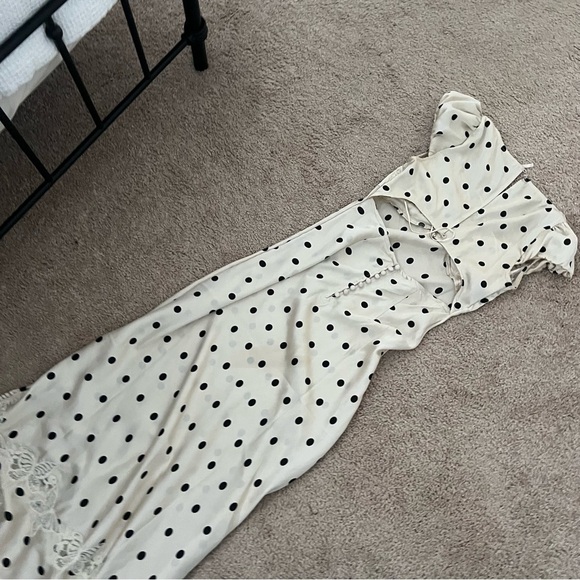 Free People Butterfly Babe Maxi Dress in Ivory Tea Combo - Picture 7 of 12